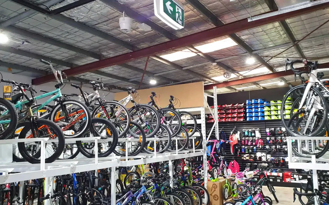 Retail Outlet Cooling at 99 Bikes
