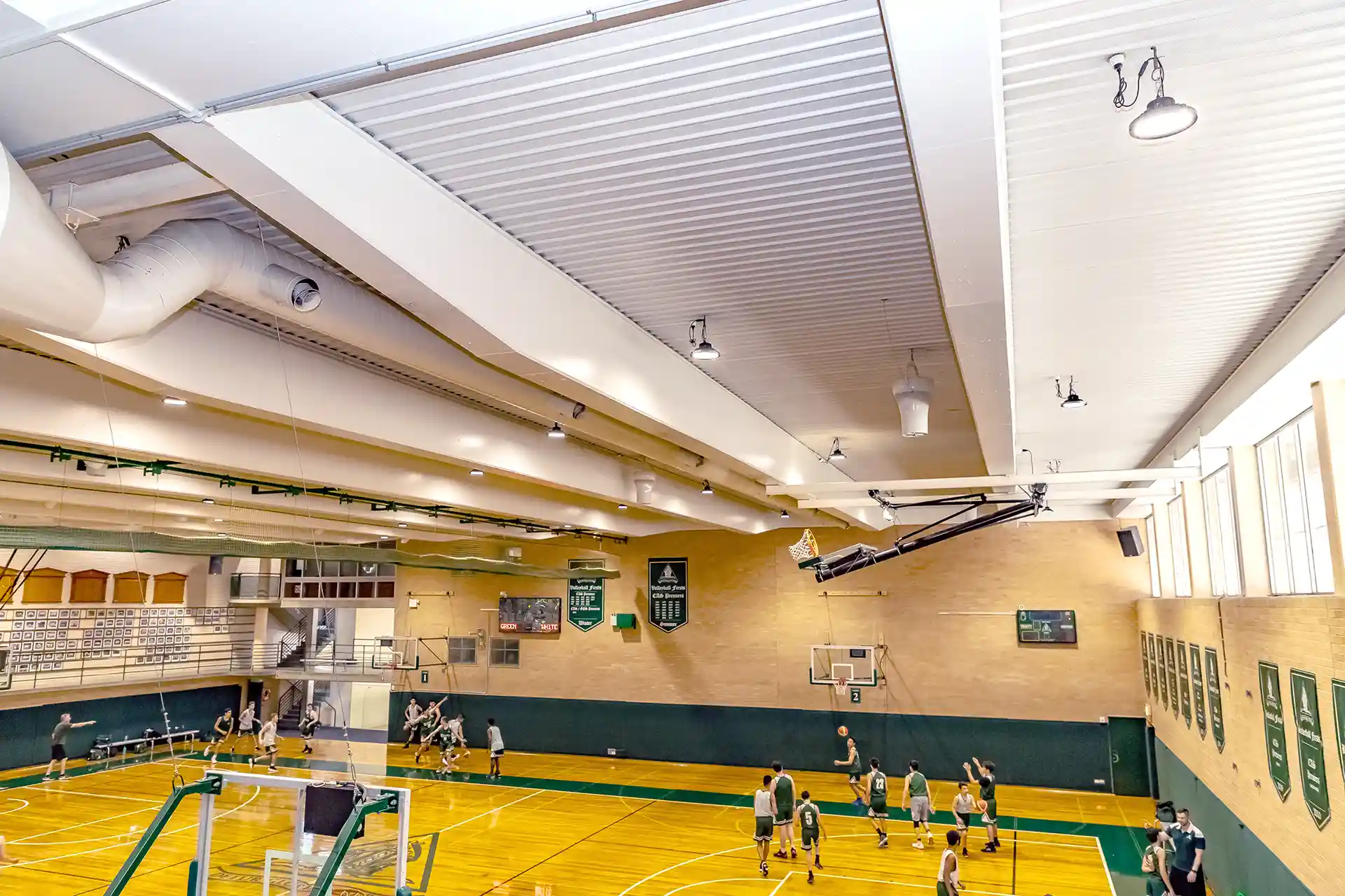 Airius Cooling Fans In Trinity Grammar School