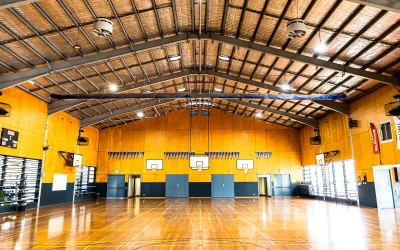 Sports Hall Cooling At Corinda State High School