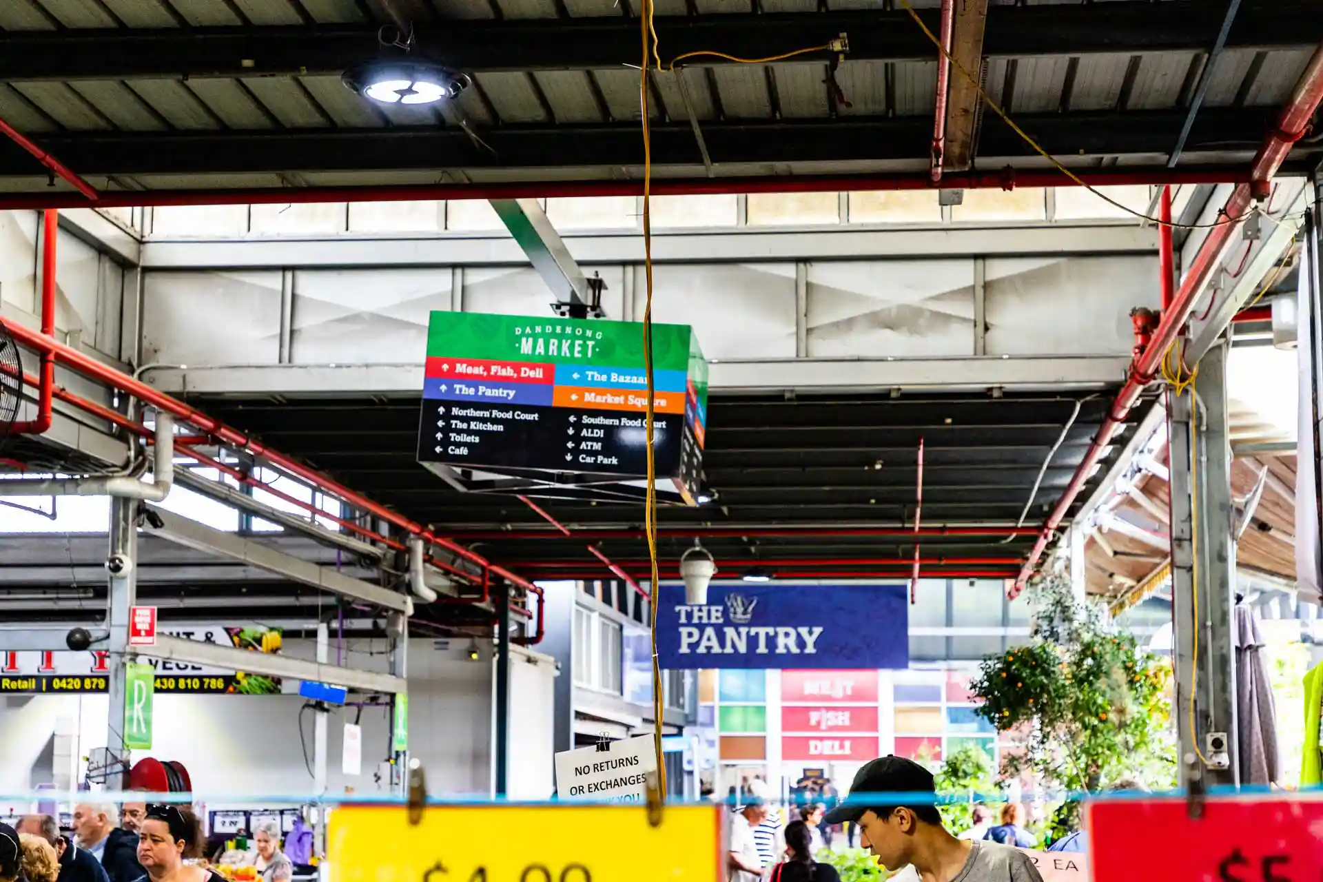 Airius Cooling Fans Installation at Dandenong Markets 1