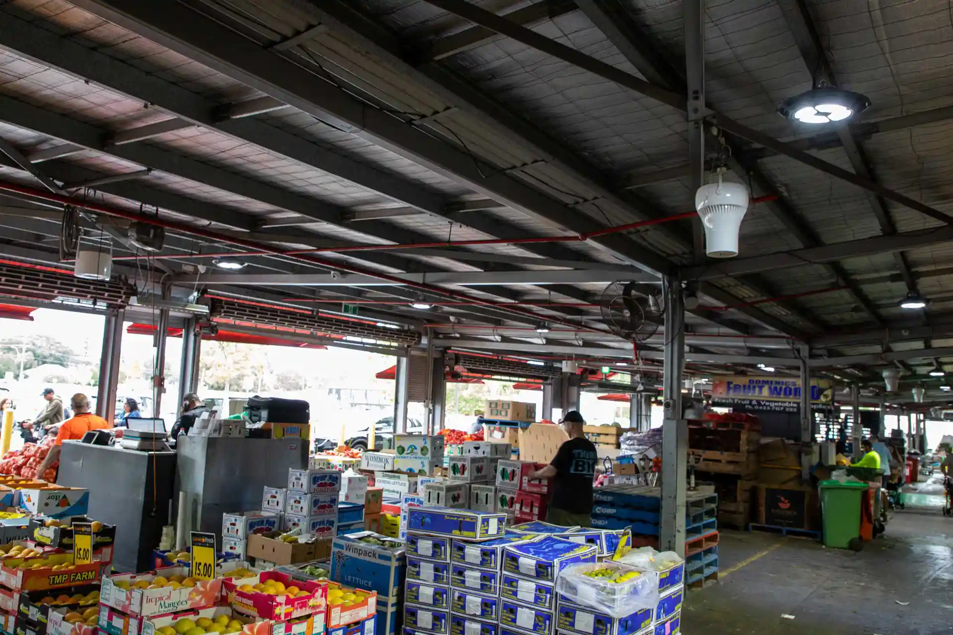 Airius Cooling Fans Installation at Dandenong Markets 16