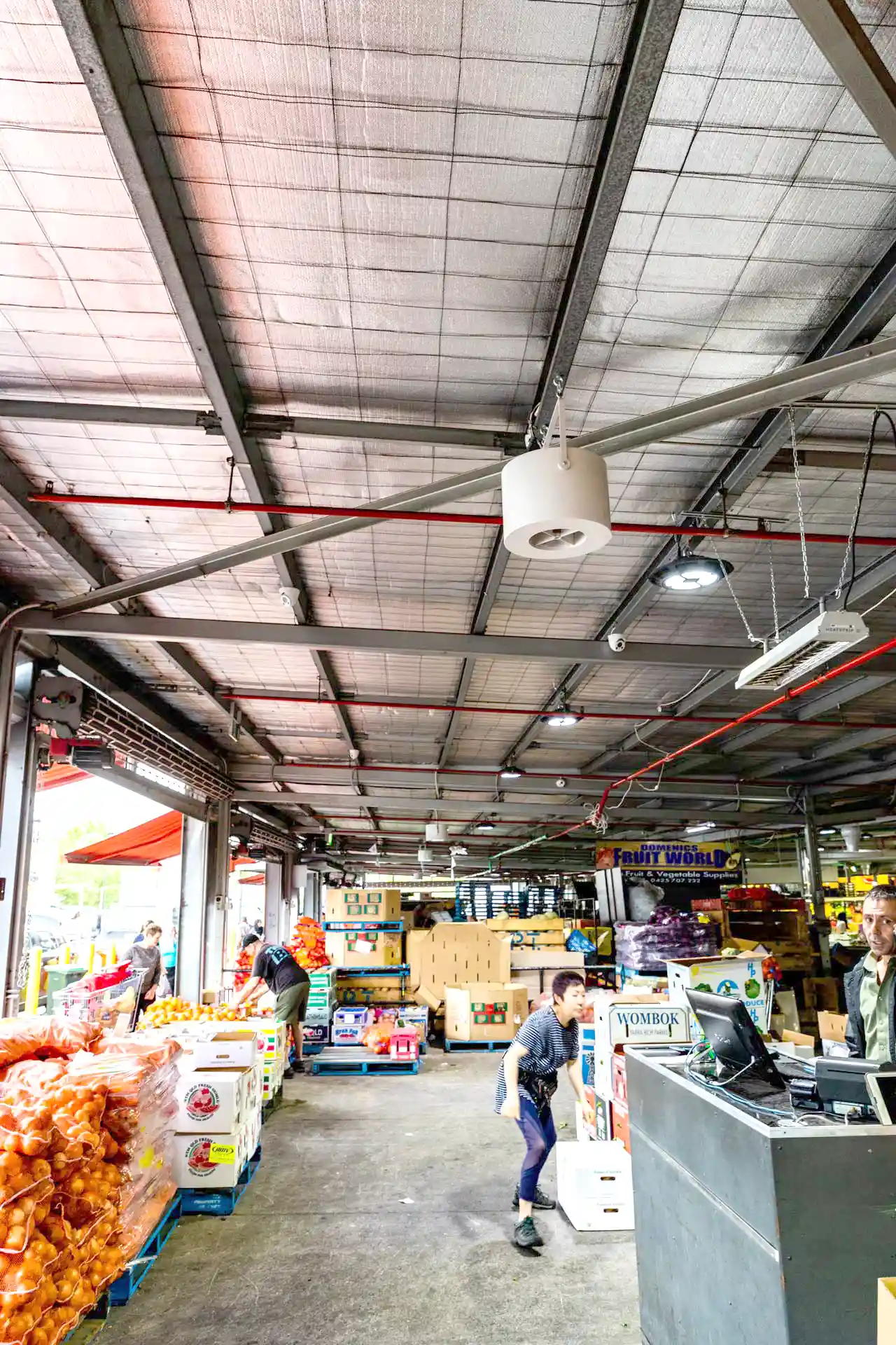 Airius Cooling Fans Installation at Dandenong Markets 18