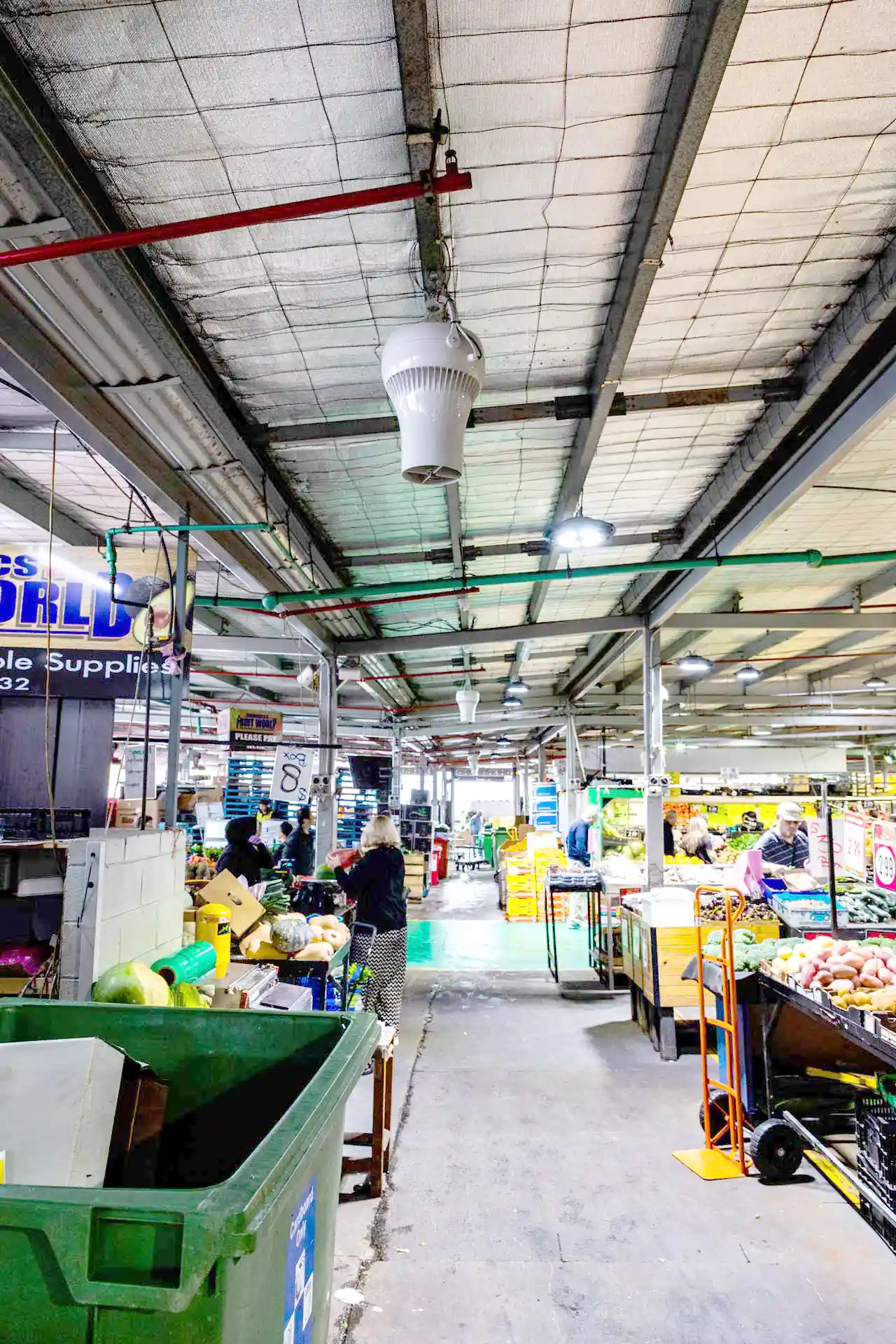 Airius Cooling Fans Installation at Dandenong Markets 22
