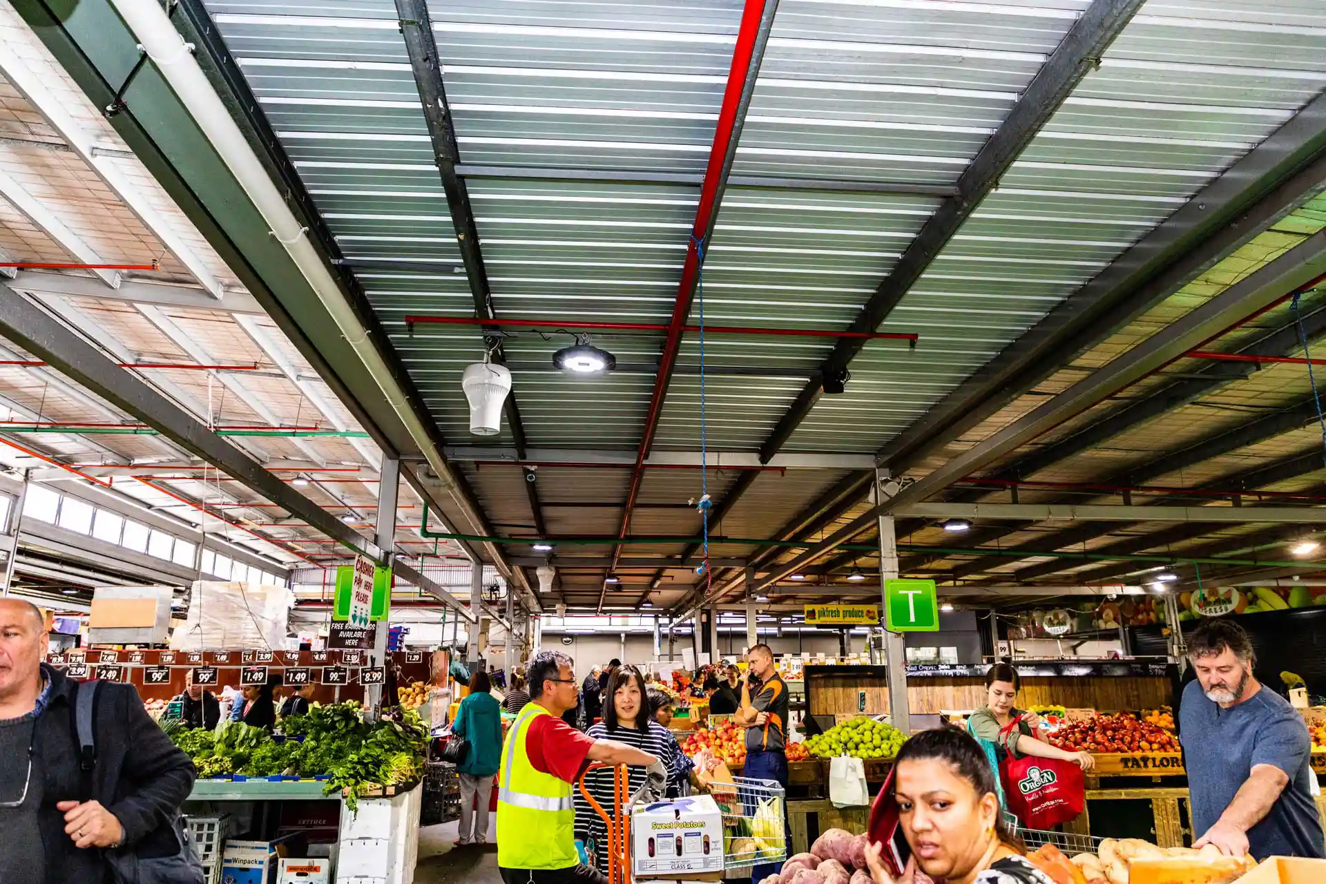 Airius Cooling Fans Installation at Dandenong Markets 4
