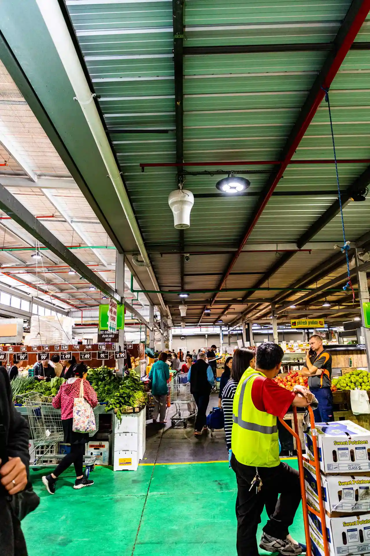 Airius Cooling Fans Installation at Dandenong Markets 5