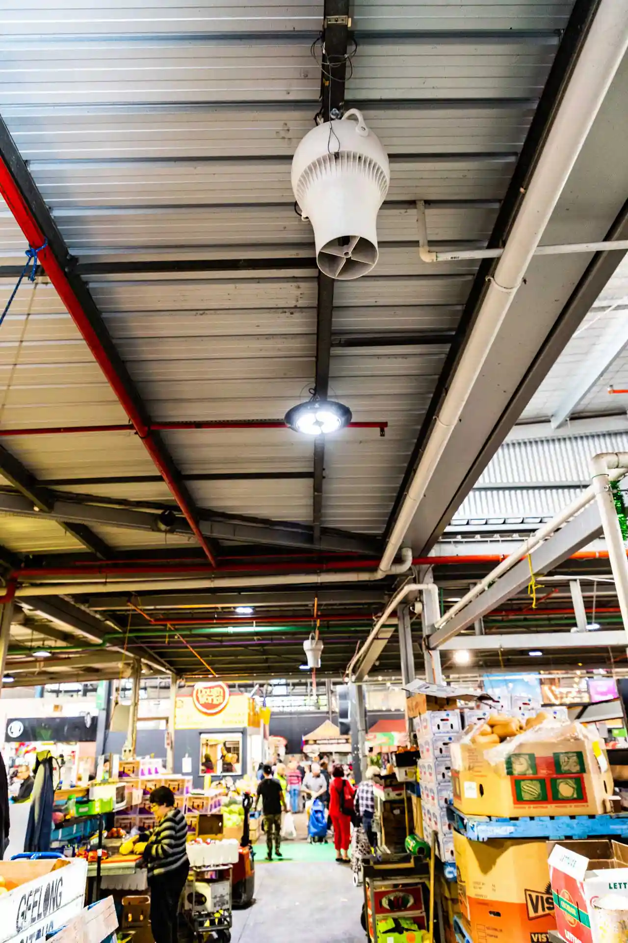 Airius Cooling Fans Installation at Dandenong Markets 7