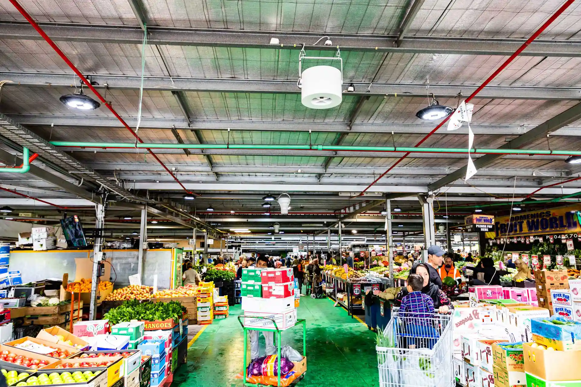Airius Cooling Fans Installation at Dandenong Markets 9