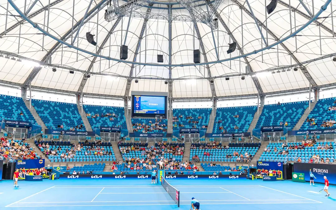 Sports Stadium Cooling At Famous Ken Rosewall Arena