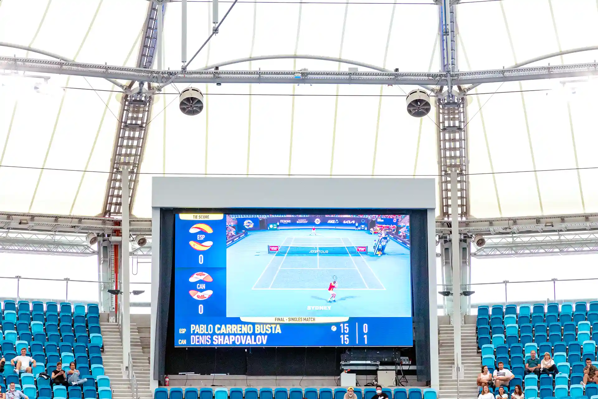 Airius Cooling Fans Installation at Ken Rosewall Arena 2