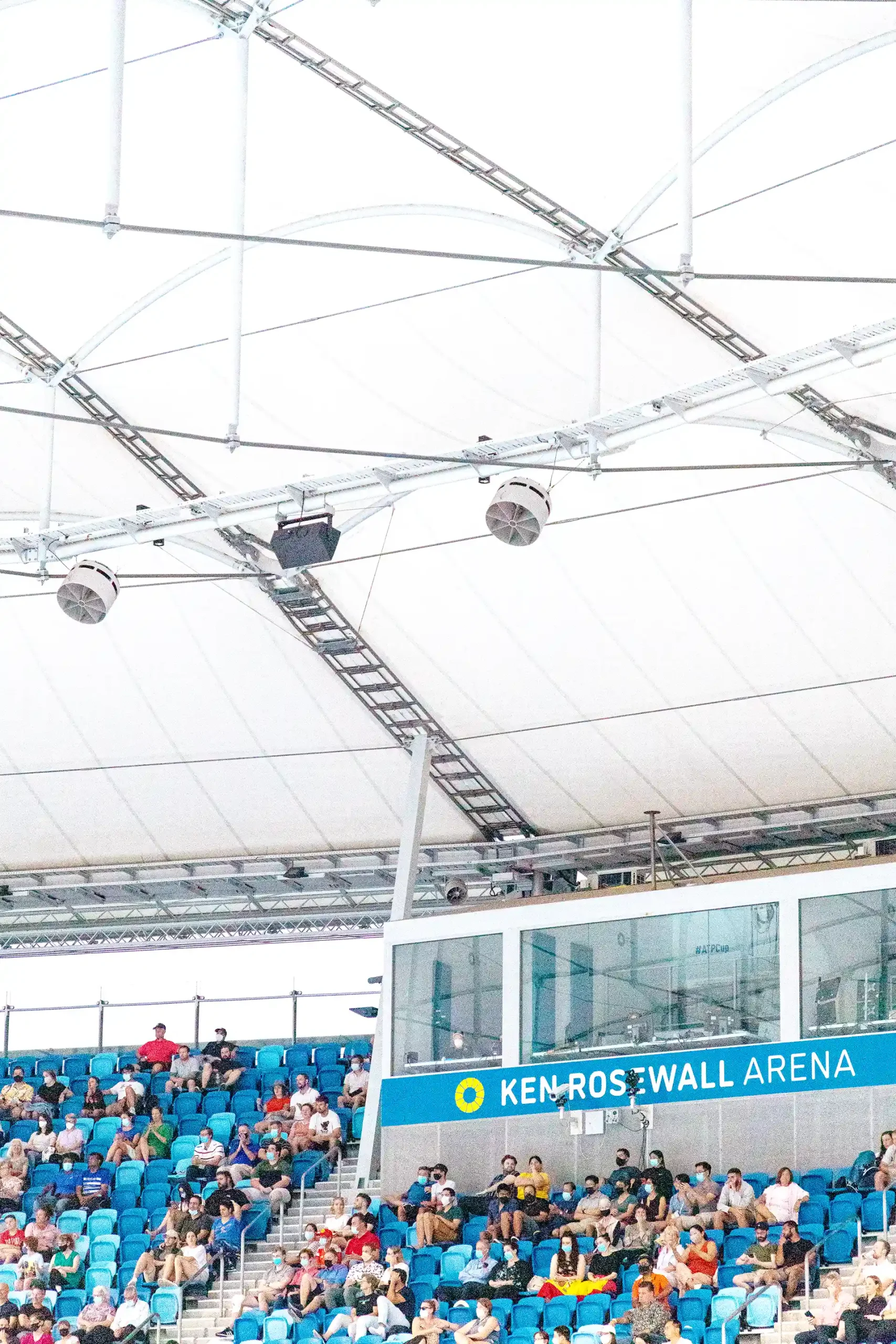 Airius Cooling Fans Installation at Ken Rosewall Arena 5