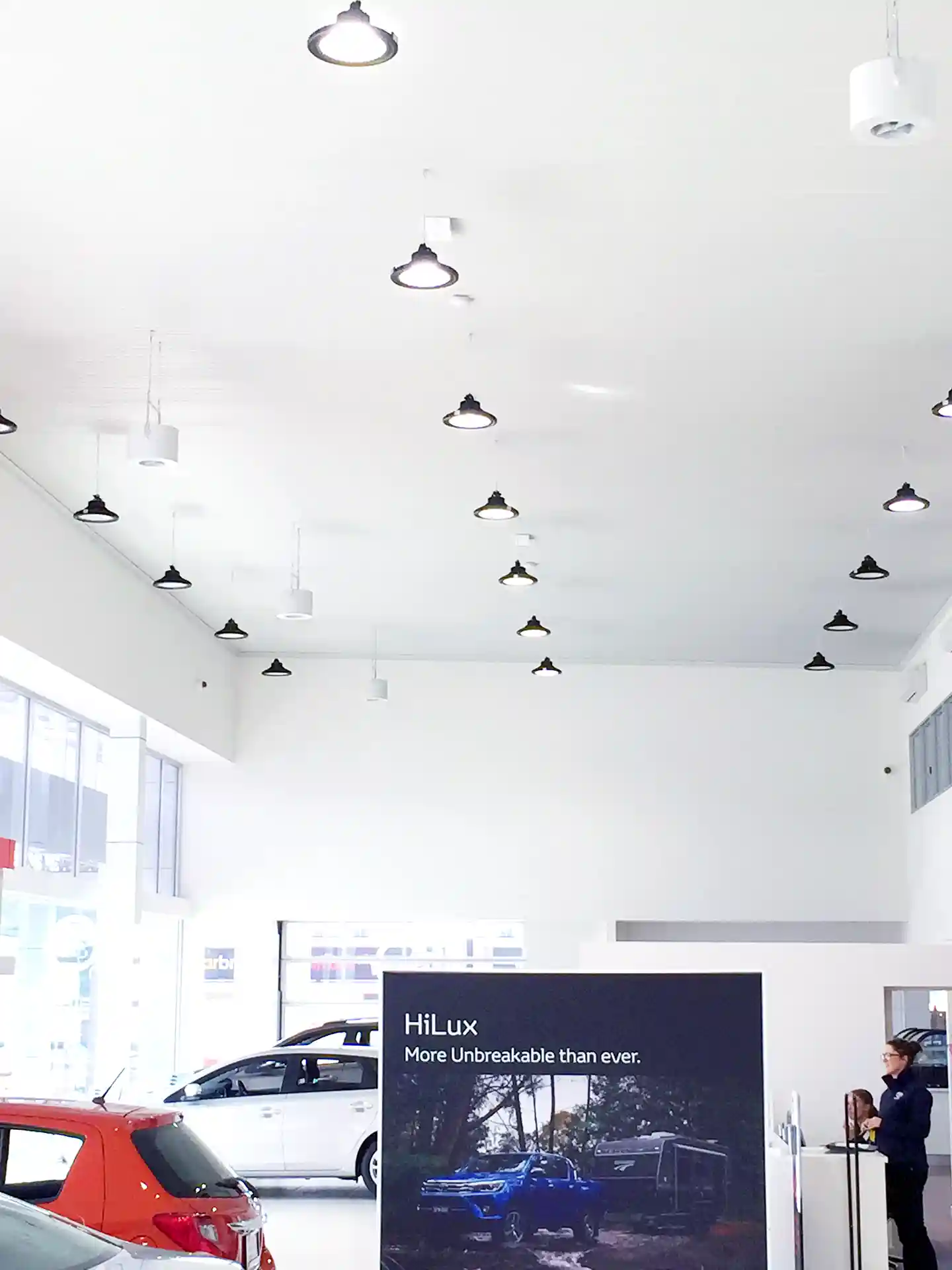 Airius Cooling Fans Installation at Toyota Kilmore 5