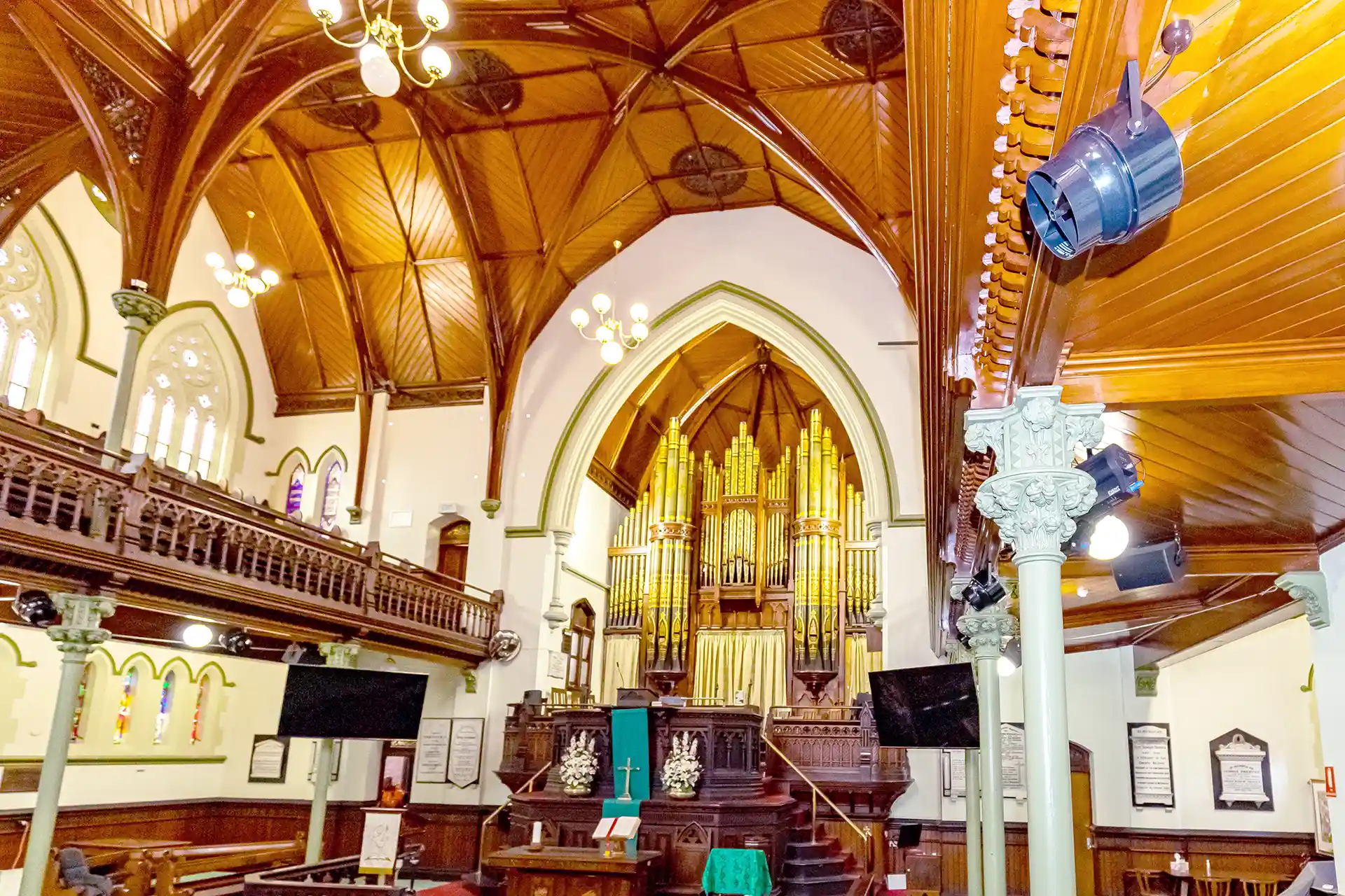 Albert Street Uniting Church Trusts Airius Cooling Fans