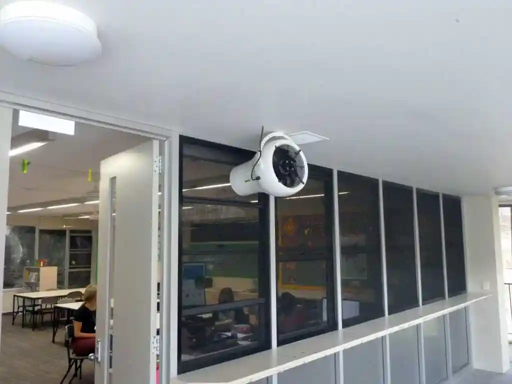 SCEGGS Install Airius Cooling Fans 6