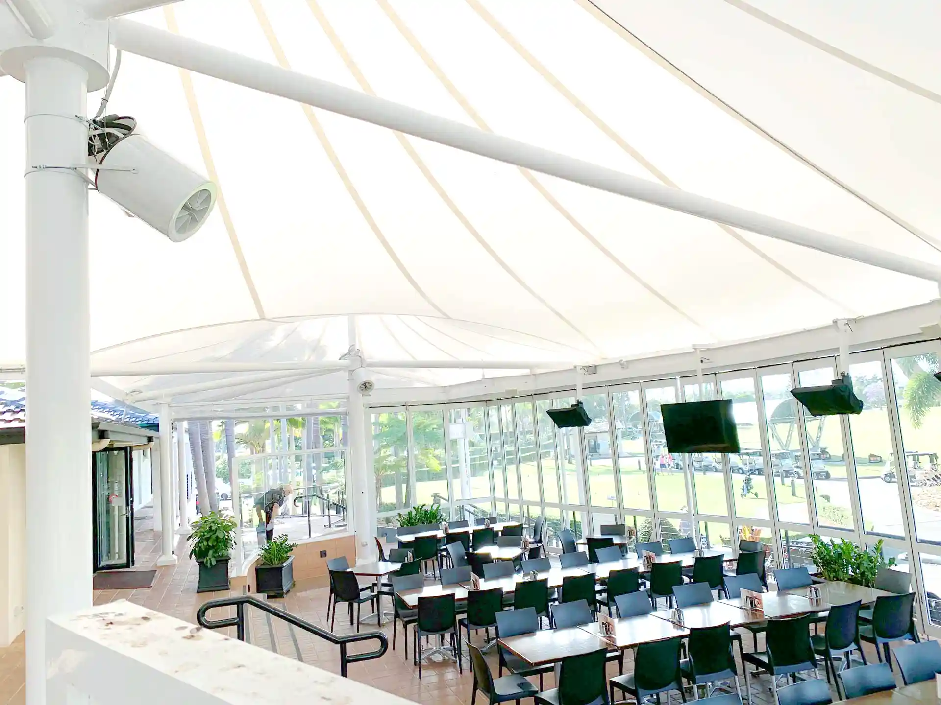 Airius Cooling Fans Installation at Emerald Lakes Golf Club 1