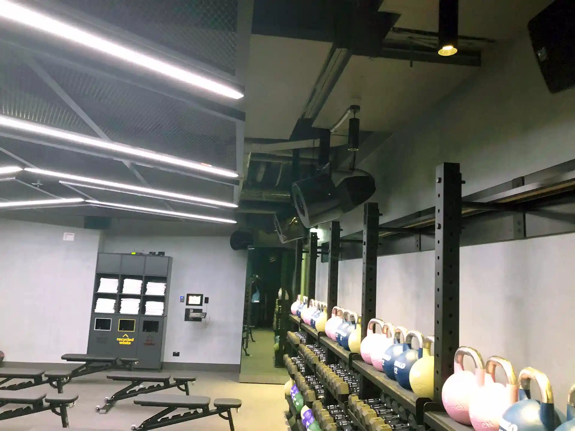 Airius Cooling Fans Installation at Virgin Active Bligh Street 1