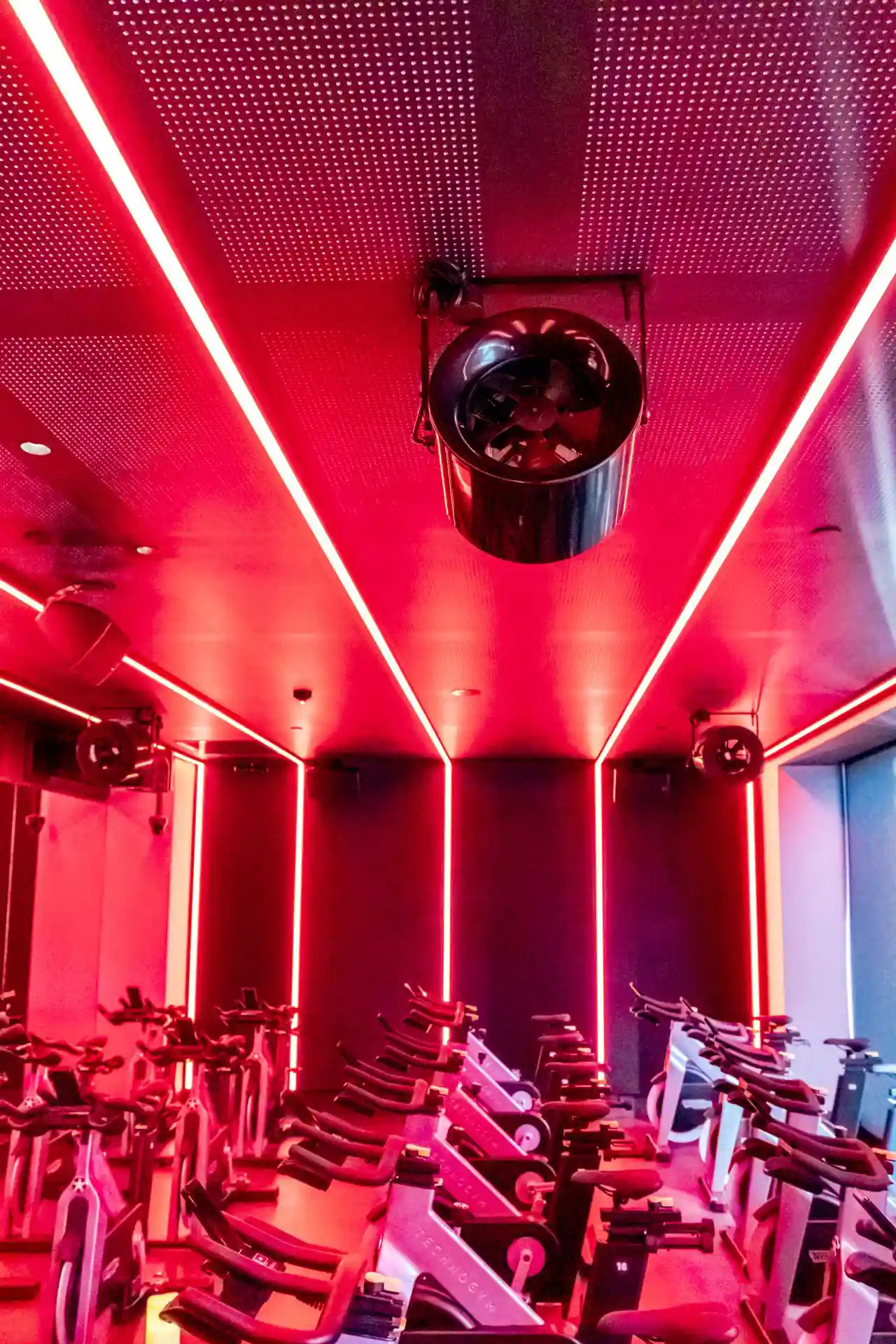 Airius Cooling Fans Installation at Virgin Active Bligh Street 12